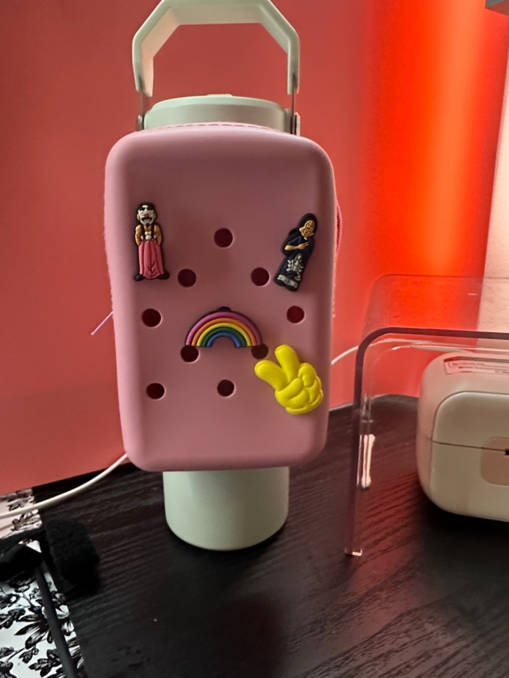 adidas Pink Phone/Accessory Charm Set